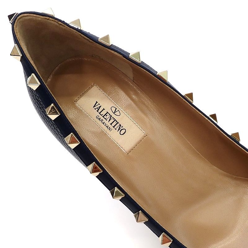 F03178N 新品 VALENTINO GARAVANI/ロックスタッズ パンプス 【サイズ