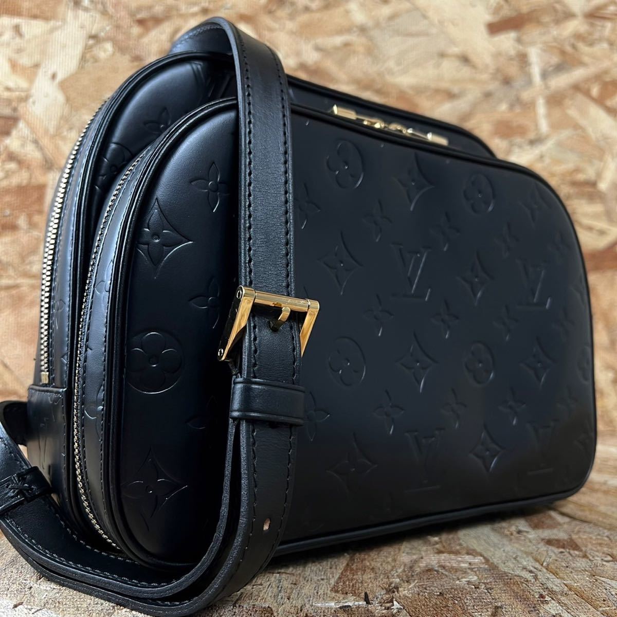 Louis Vuitton 1円 ☆極美品☆ マーレイ マットブラック トートバッグ