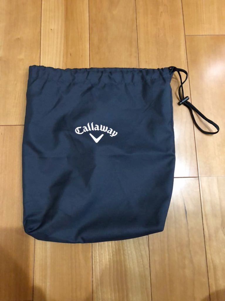 送料無料 Callaway キャロウェイ レインウェア ホワイト 上下セット LL