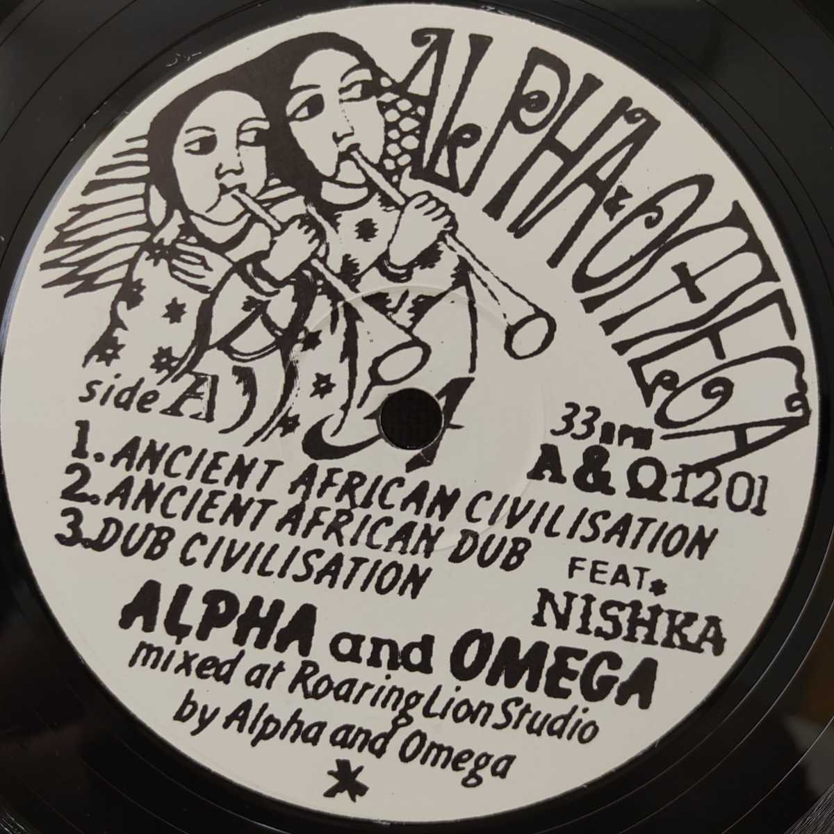 本物品質の - Nishka Feat. Omega & Alpha The A&Ω1201] - Records Omega & Civilisation　[Alpha African Ancient / Disciples レゲエ