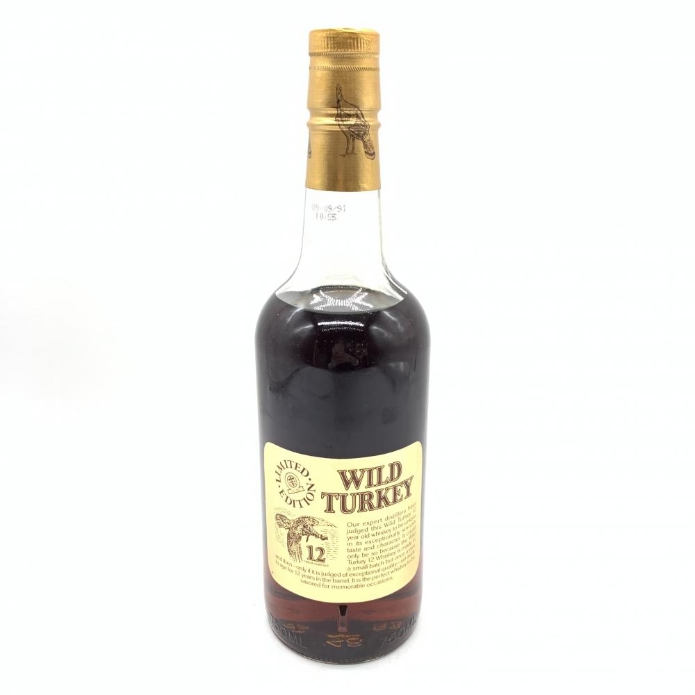 未開封 WILDTURKEY ワイルドターキー 12年 リミテッド 未開封 WILDTURKEY ワイルドターキー 12年 リミテッド
