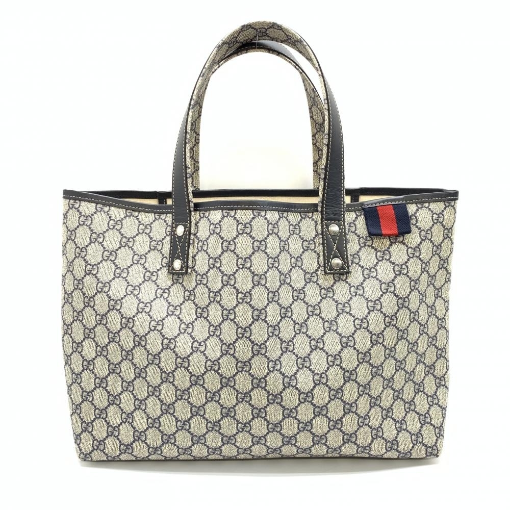 GUCCI グッチ 211134 GGプラス コーティングキャンバス トートバッグ