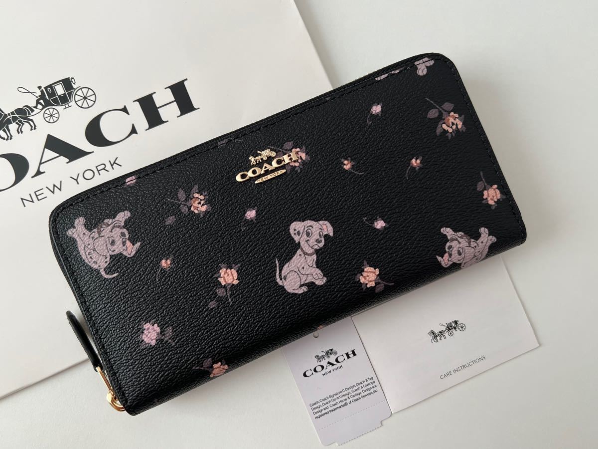 新品】COACH コーチ 長財布 101匹わんちゃん ディズニーコラボ 新品】COACH コーチ 長財布 101匹わんちゃん ディズニーコラボ