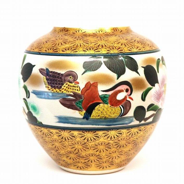 加賀九谷・花器・花瓶・No.190714-58・佐川急便80 | incalake.com