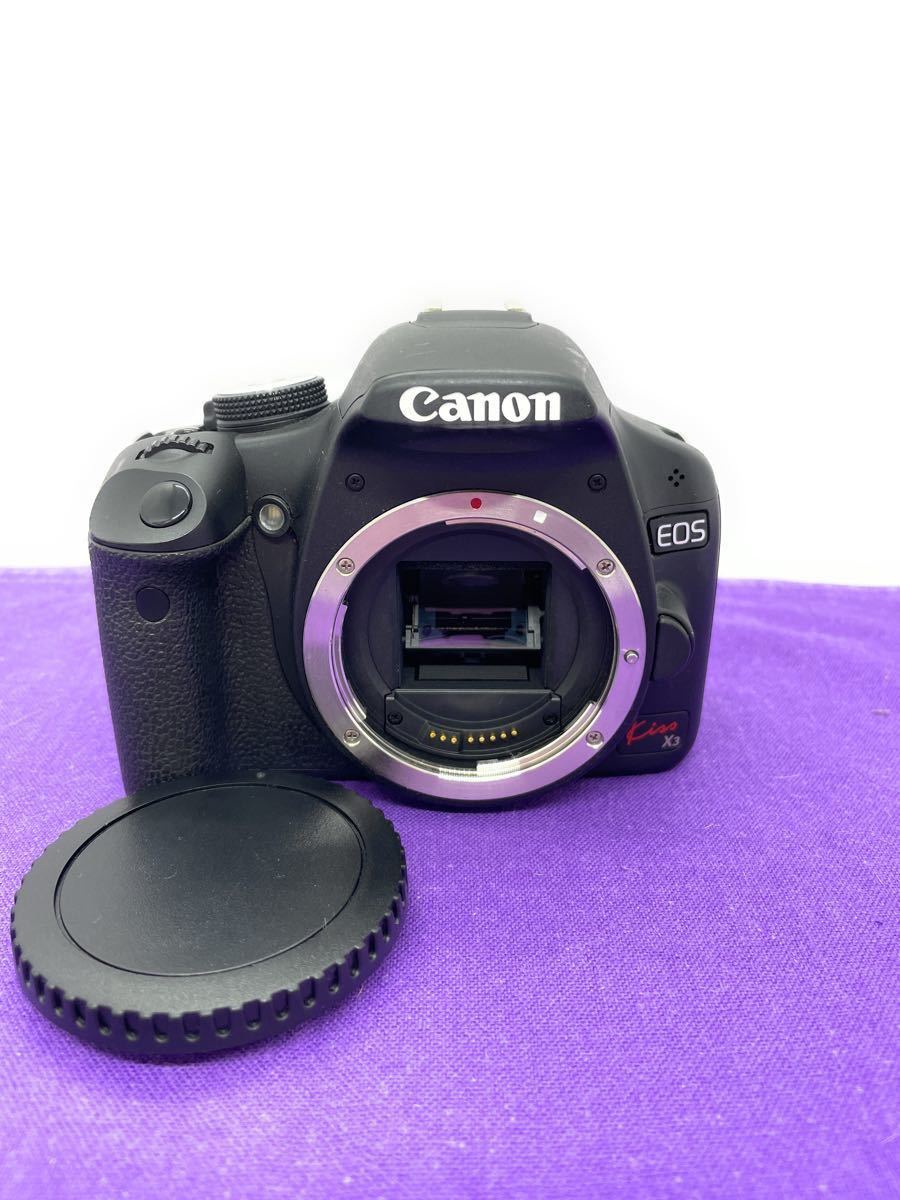 Canon EOS Kiss X3 ボディ 【ショット数4 755】動作確認 でも液晶やけ