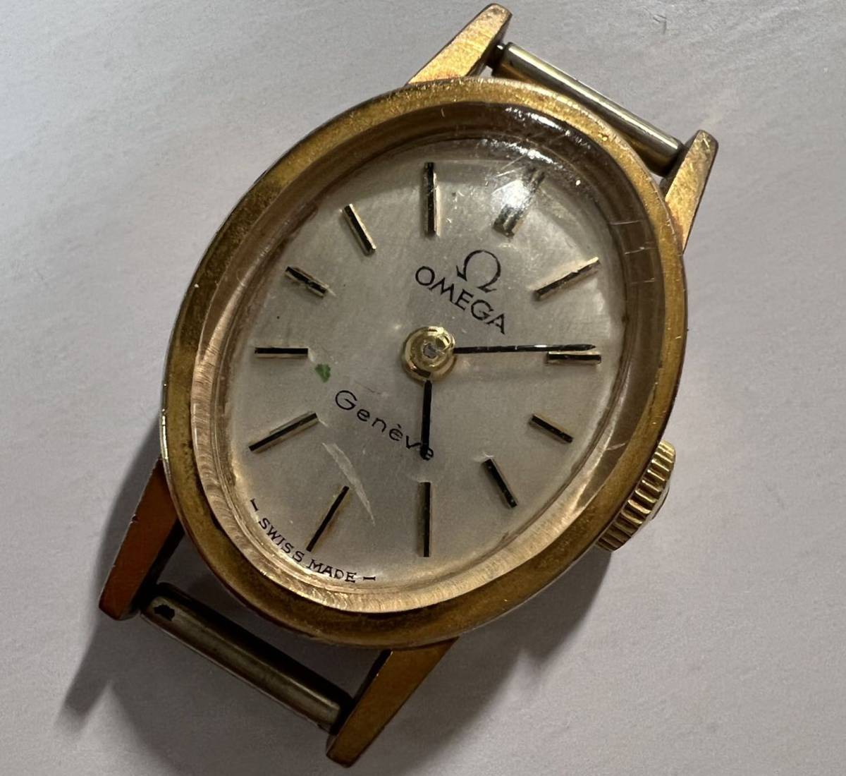 OMEGA オメガ GENEVE ジュネーブ 511.363 CAL.485 手巻き 2針 オーバル