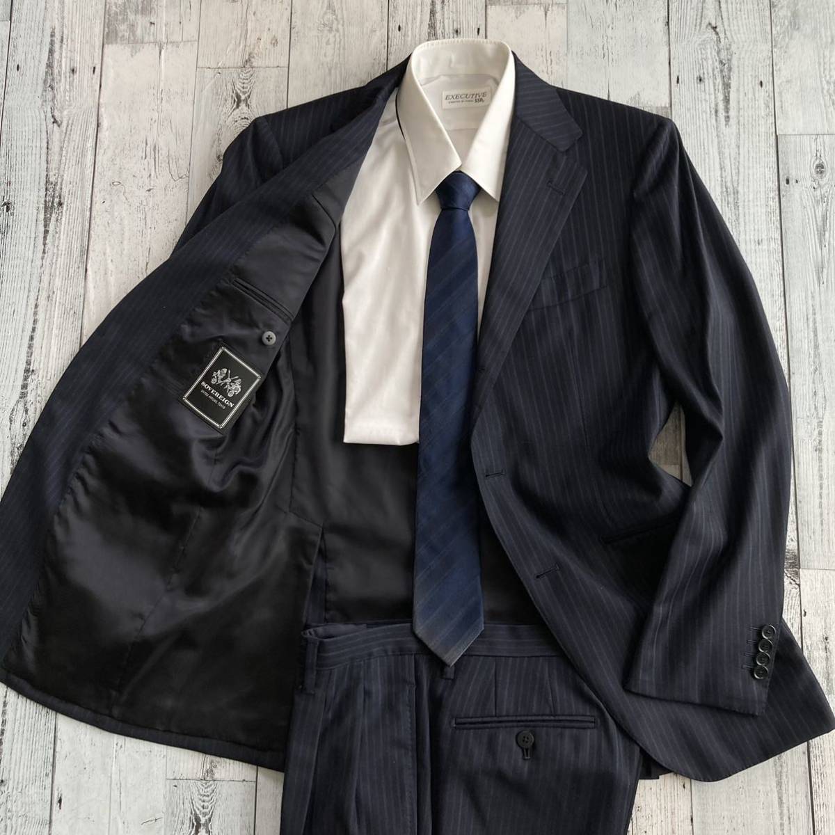 SALE/88%OFF】 SOVEREIGN ソブリン BREEZY シャドウ ストライプ 2B