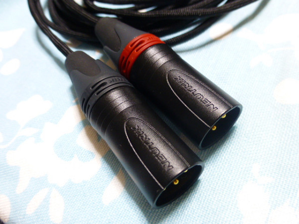 4.4mm5極 (オス) R2R2000 DX220MAX 等 (銀メッキ) → XLR 4.4mm5極 (オス) R2R2000 DX220MAX 等 (銀メッキ) → XLR