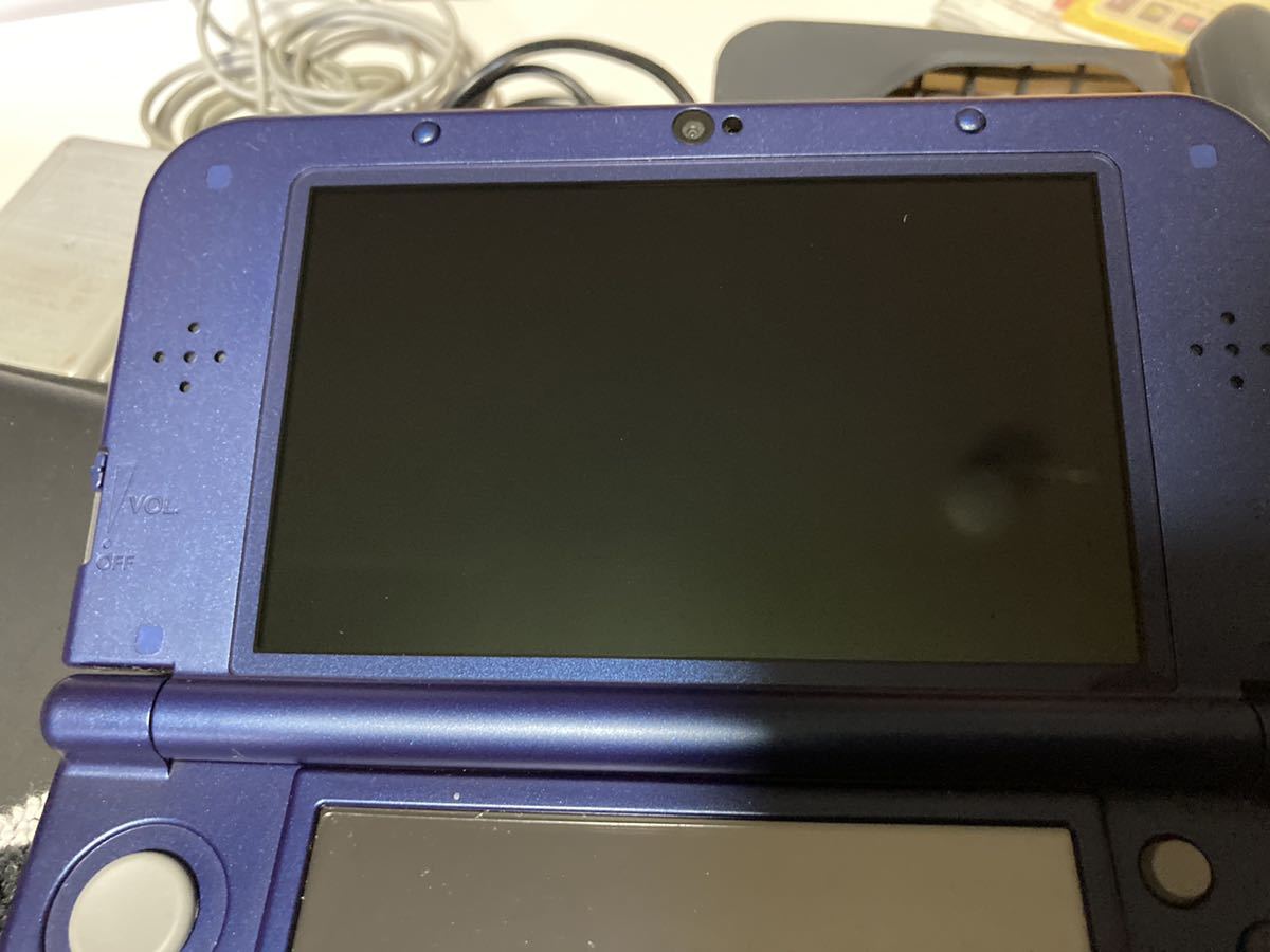 工場直送 Newニンテンドー3DS LL メタリックブルー sdカード32gb