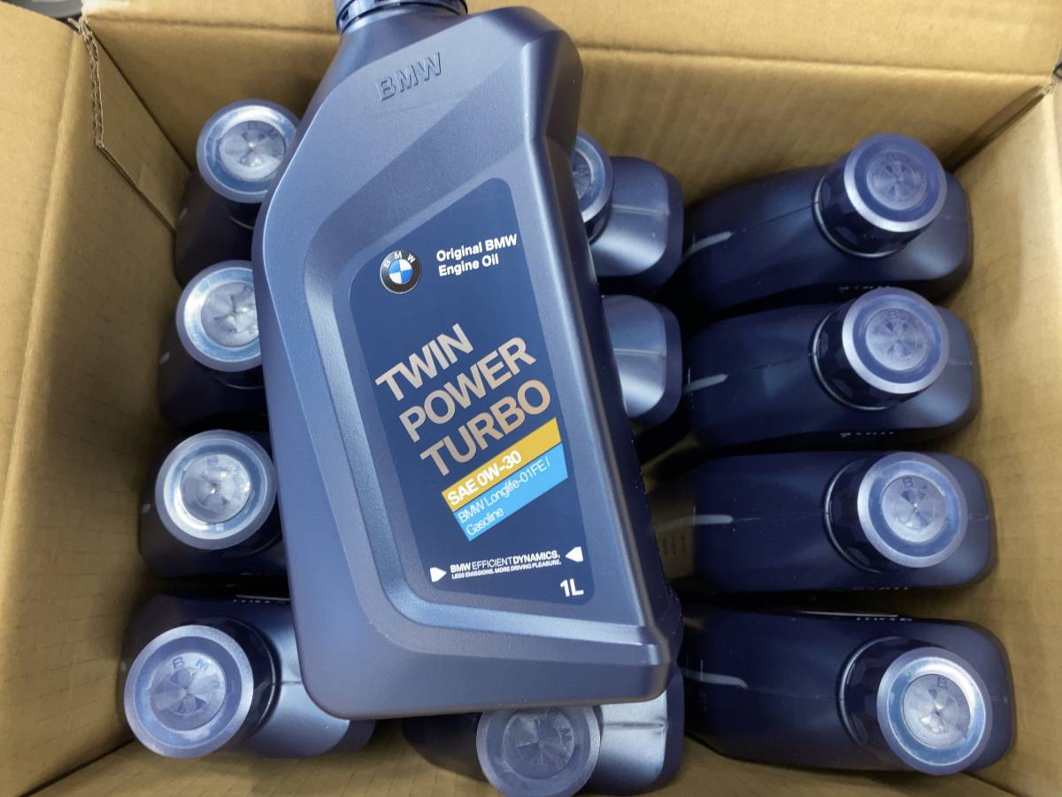 BMW original engine oil Twin Power 01FE Turbo 0W-30 1L gasoline for 1 2 ps postage included 