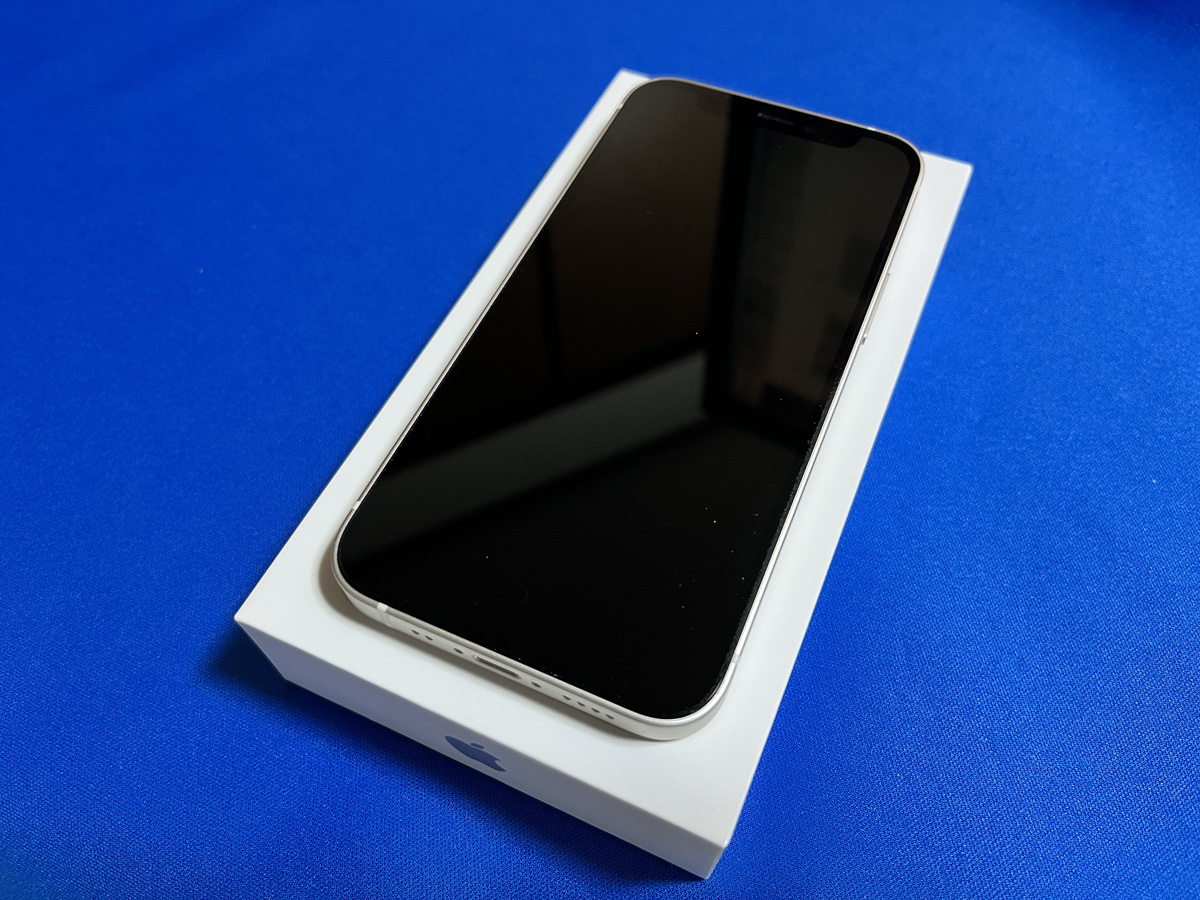 美品・送料無料】Apple iPhone12 mini 128GB ホワイト SIMフリー www