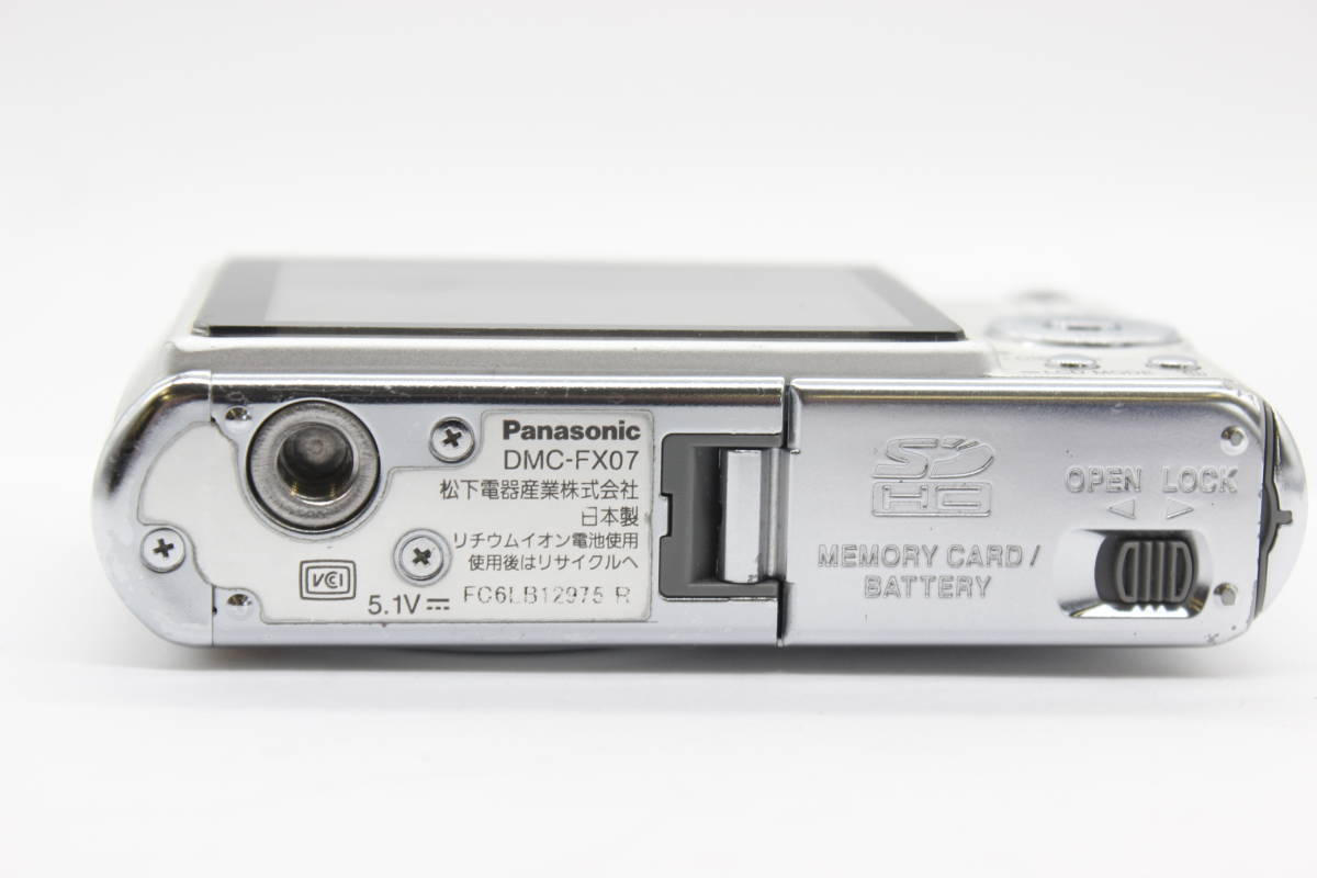 ★良品★ パナソニック Panasonic LIMIX DMC-FX07 MEGA O.I.S. WIDE LEICA DC VARIO-ELMARIT 4.6-16.8mm F2.8-5.6 M941_画像7