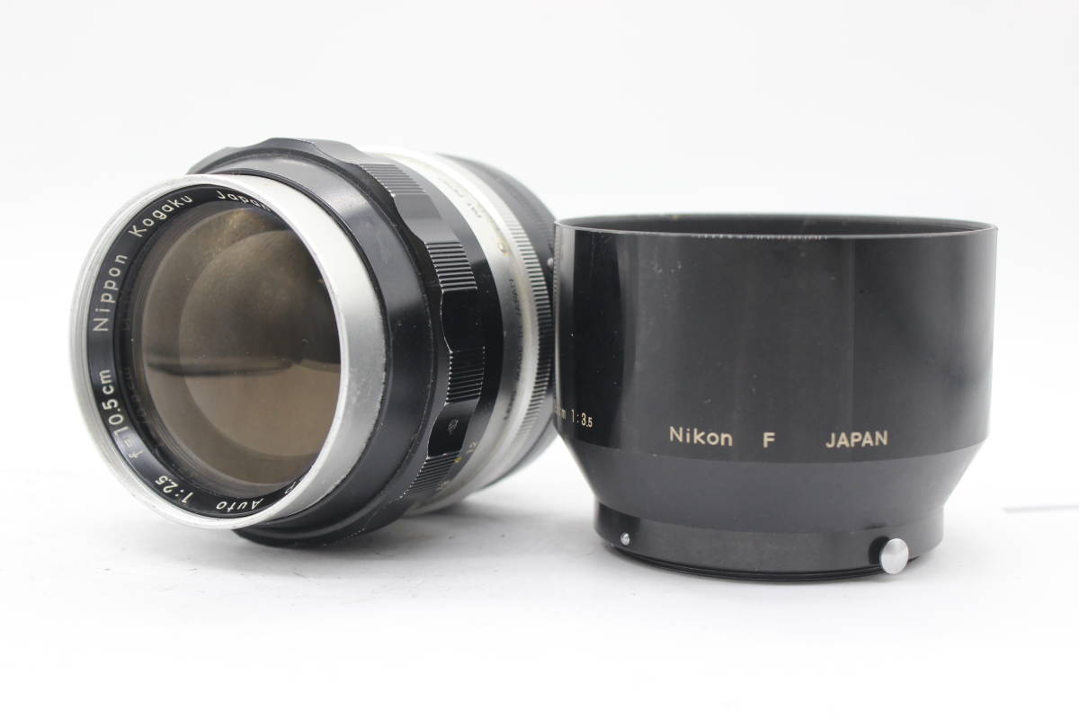 ★実用美品★ ニコン Nikon NIKKOR-P Auto 10.5cm F2.5 レンズ M1072_画像1