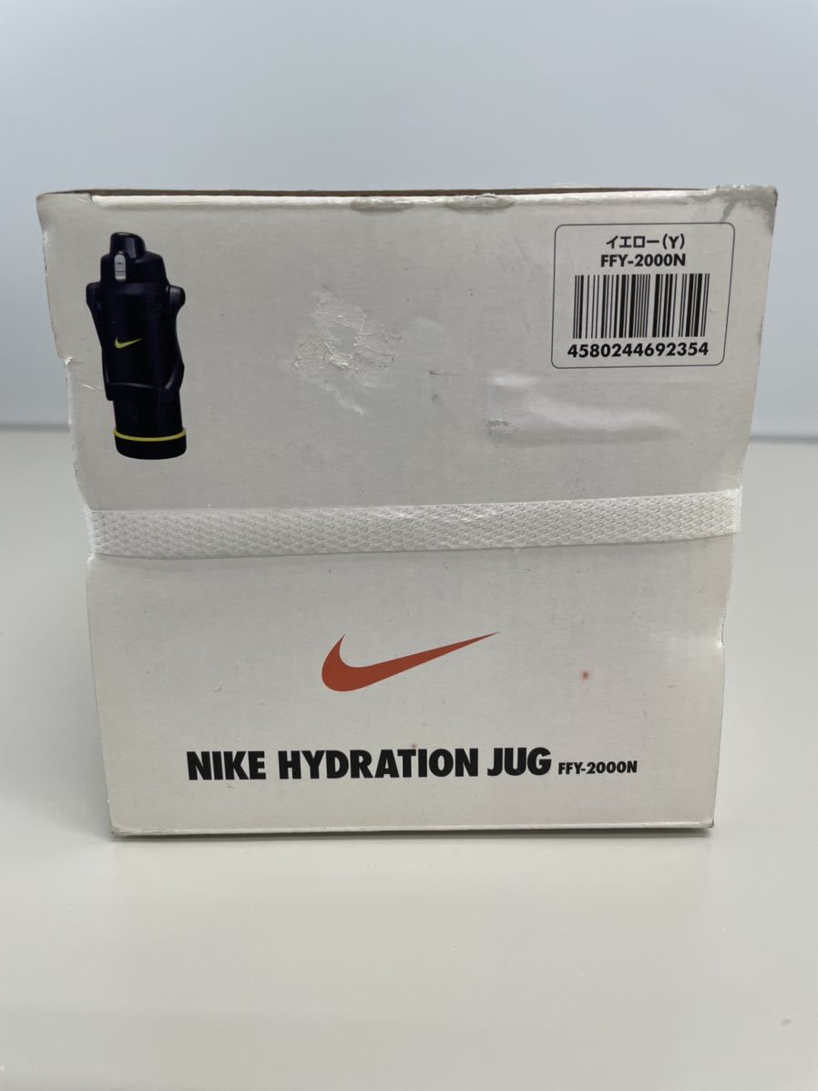 NIKE ナイキ　FFY-2000N サーモス THERMOS ハイドレーションジャグ 保冷専用 2.0L イエロー　真空断熱スポーツジャグ　未使用品　現状渡し_画像4