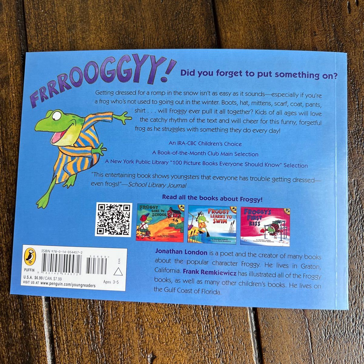 カエルのFroggy シリーズ 英語絵本10冊