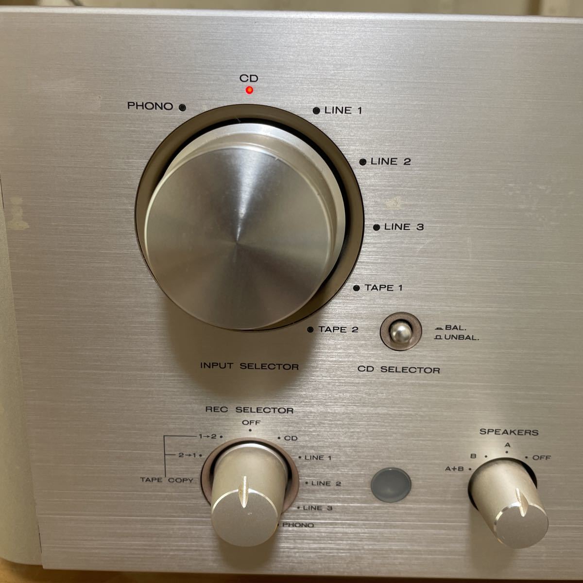 marantz PM-14SA 通電　CD接続音出確認のみ_画像2