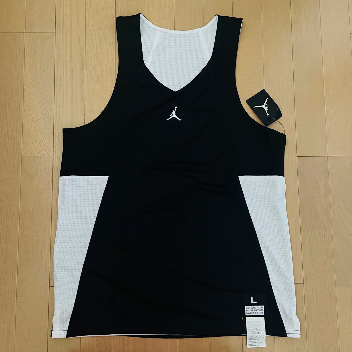 未使用 NIKE JORDAN ジョーダン リバーシブル タンクトップ ブラック