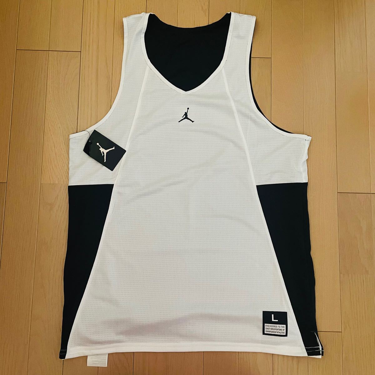 未使用 NIKE JORDAN ジョーダン リバーシブル タンクトップ ブラック