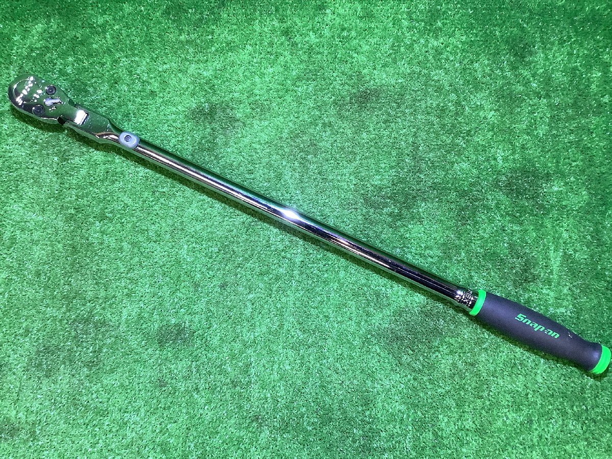 中古 Snap-on スナップオン 1/2 ロングフレックスロックラチェット SHLX80A_画像1