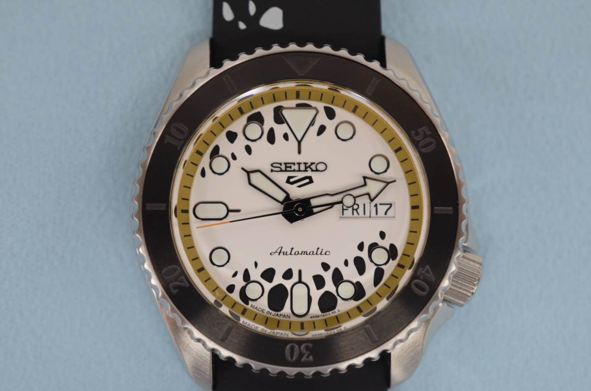 中古Aランク ※ SEIKO 5スポーツワンピースコラボ 限定モデル