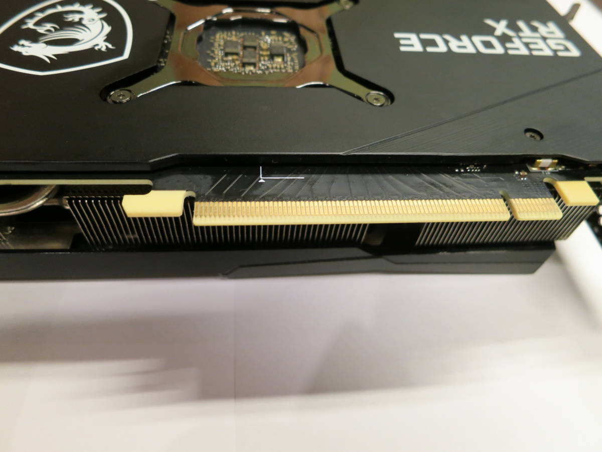 送料無料】 MSI GeForce RTX 3070 GAMING X TRIO 8G 動作確認済 DDR6