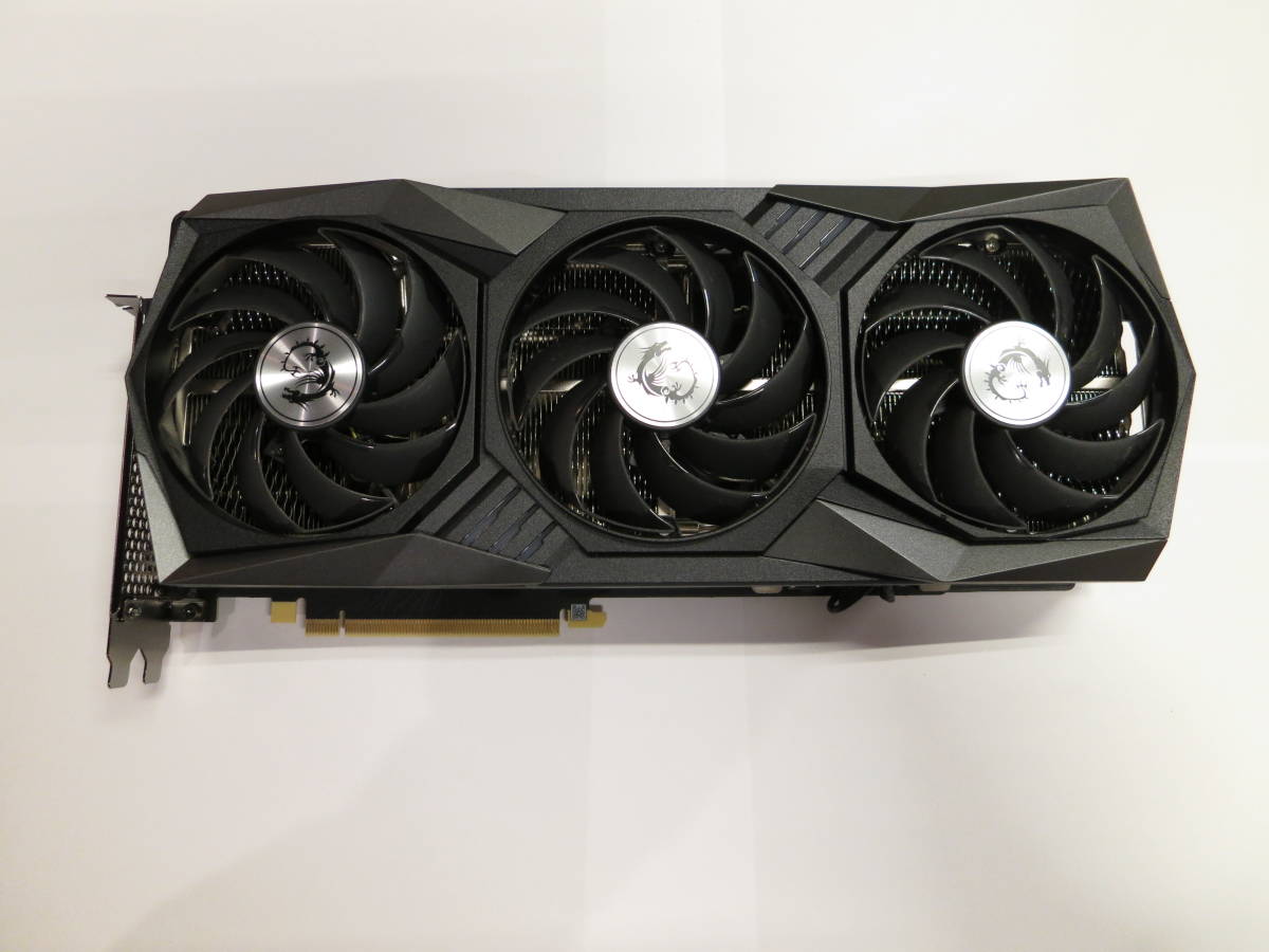 MSI GEFORCE RTX 3070 GAMING X TRIO 動作確認済-