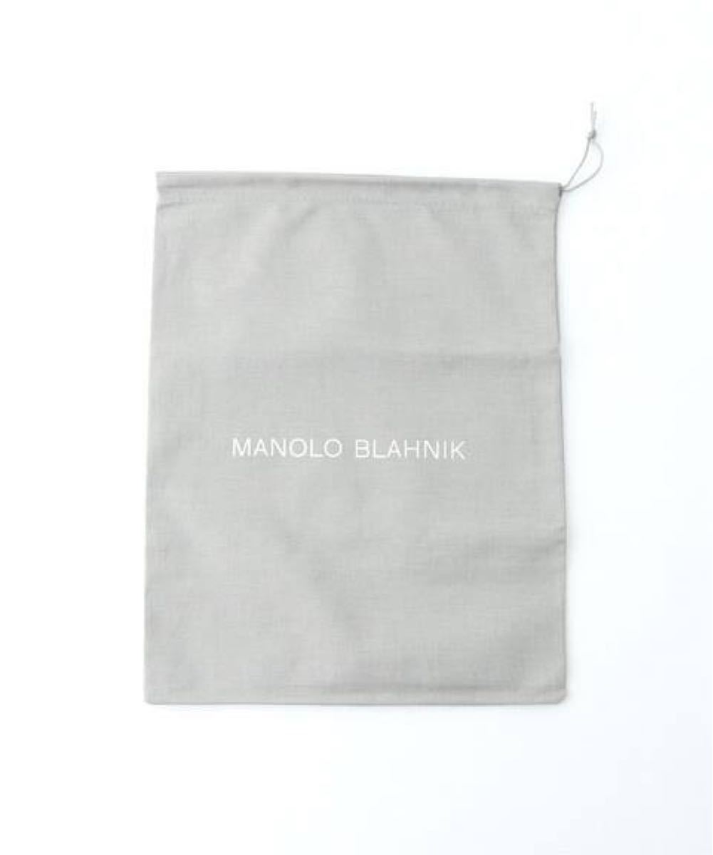 L'Appartement【MANOLO BLAHNIK/マノロ ブラニク】RESSATAFLAT 1cm Heal Sand