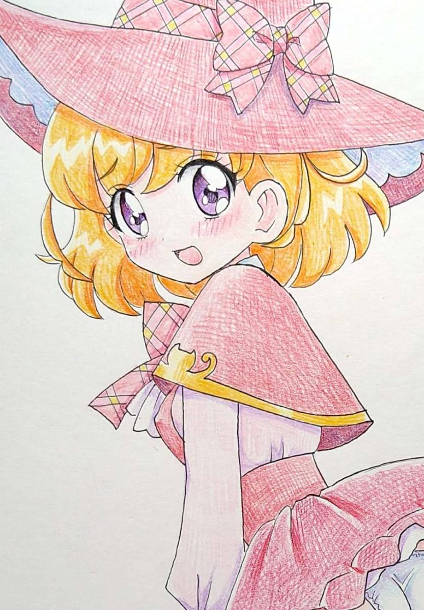 ヤフオク 同人手描きイラスト 魔法使いプリキュア 朝日奈 ヤフオク 同人手描きイラスト 魔法使いプリキュア 朝日奈