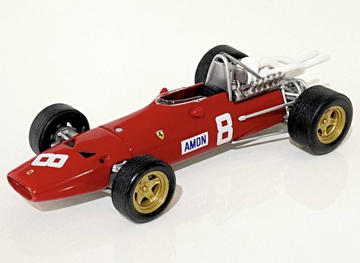 1/43 Ferrari 312 F1-67 1967 Chris Amon Scuderia Ferrari #8 ◆ 5位 1967 FIA F1 World Championship ◆ フェラーリ - アシェット_画像4