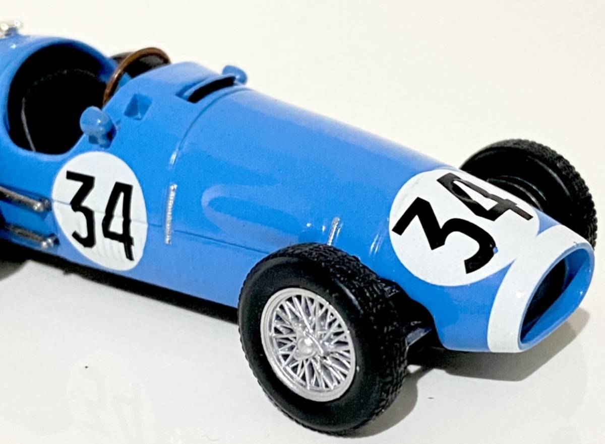 1/43 Ferrari 625 F1 1954 Robert Manzon Ecurie Rosier #34 ◆ 3位 1954 French Grand Prix Reims ◆ フェラーリ - アシェットの画像9