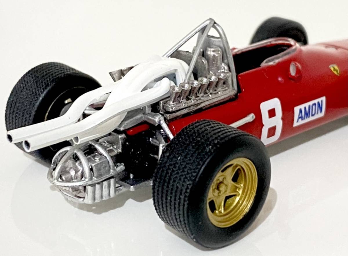 1/43 Ferrari 312 F1-67 1967 Chris Amon Scuderia Ferrari #8 ◆ 5位 1967 FIA F1 World Championship ◆ フェラーリ - アシェット_画像10