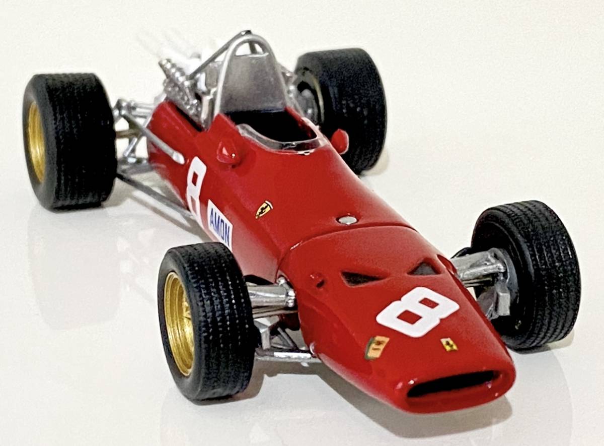 1/43 Ferrari 312 F1-67 1967 Chris Amon Scuderia Ferrari #8 ◆ 5位 1967 FIA F1 World Championship ◆ フェラーリ - アシェット_画像2