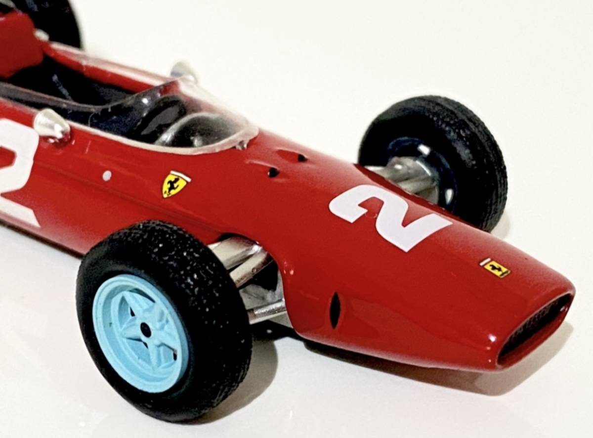 1/43 Ferrari 158 F1 1964 John Surtees #2 ◆ 1964 FIA F1 World Champion ◆ フェラーリ - アシェット_画像9