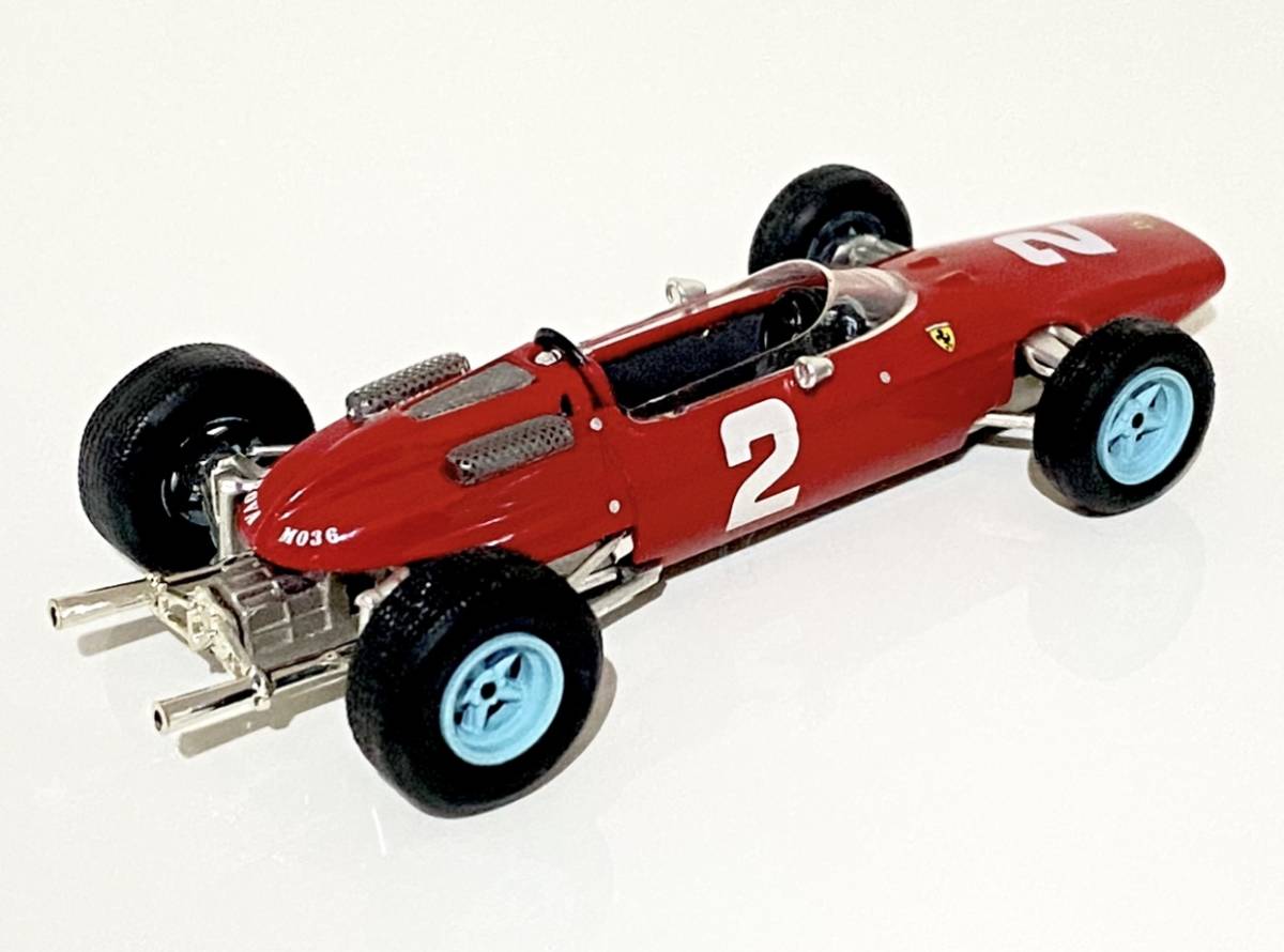 1/43 Ferrari 158 F1 1964 John Surtees #2 ◆ 1964 FIA F1 World Champion ◆ フェラーリ - アシェット_画像4