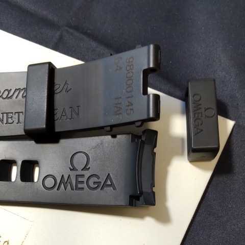 オメガ OMEGA Ω 純正 ラバー 黒 ストラップ ベルト BK オメガ OMEGA Ω 純正 ラバー 黒 ストラップ ベルト BK