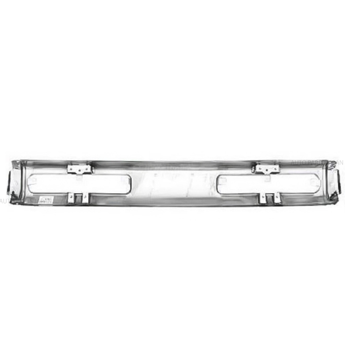  Nissan Terrano D21 series latter term 93y-95y chrome plating front bumper set left middle right WBYD21 WHYD21 LBYD21 left right middle 4WD