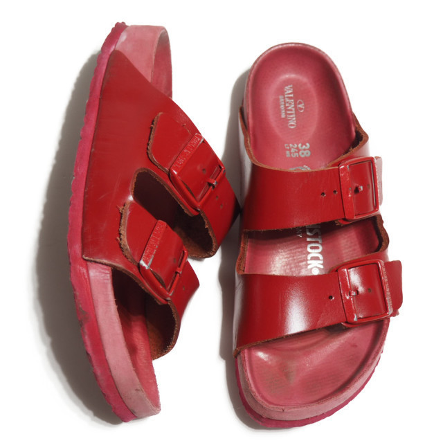超ポイントアップ祭 VALENTINO BIRKENSTOCK サンダル サンダル