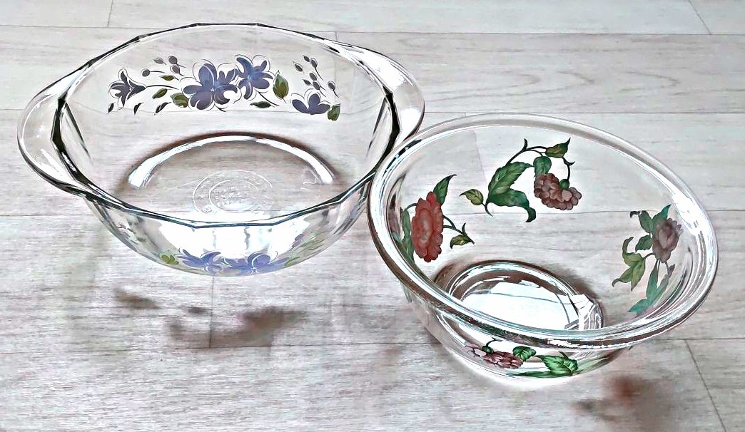 PYREX ネオレックス ボウル 花柄 2個セット|Yahoo!フリマ(旧 PYREX ネオレックス ボウル 花柄 2個セット|Yahoo!フリマ(旧