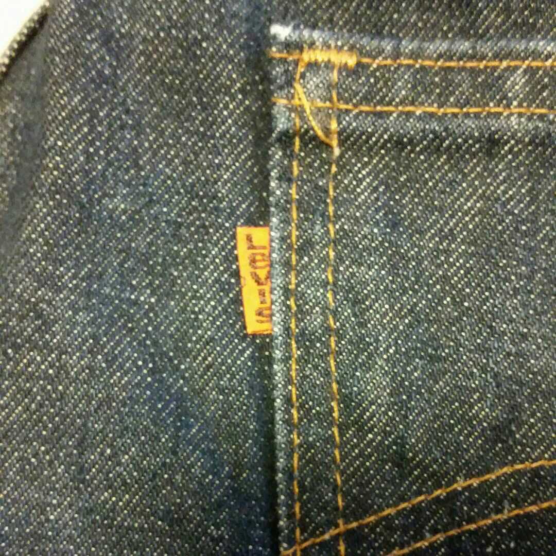 * prompt decision postage included * dark blue 81 year made Levi\'s Levi's 20505-0217 Denim jeans W34/ orange tab America old clothes Vintage Vintage 