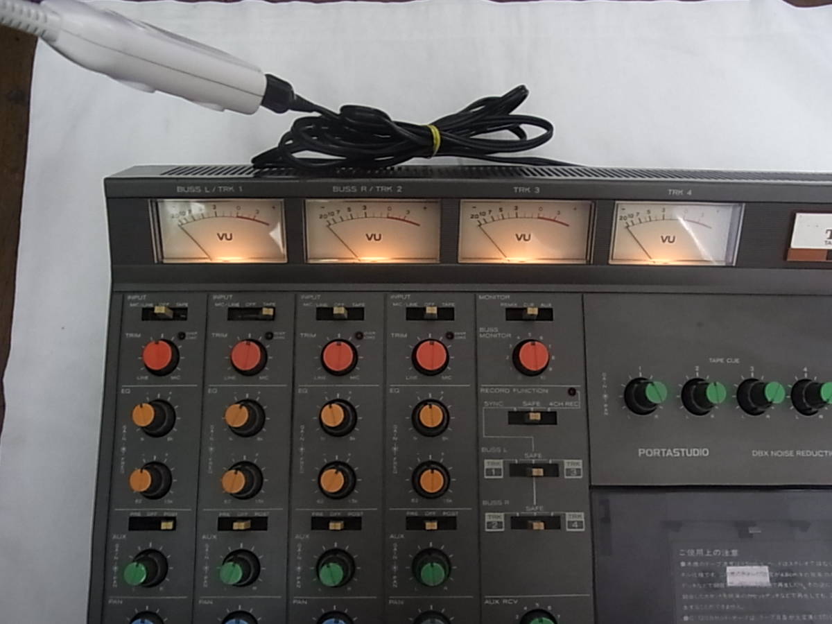 名機!TEAC TASCAM SERIES 244 PORTASTUDIO カセットMTR ティアック
