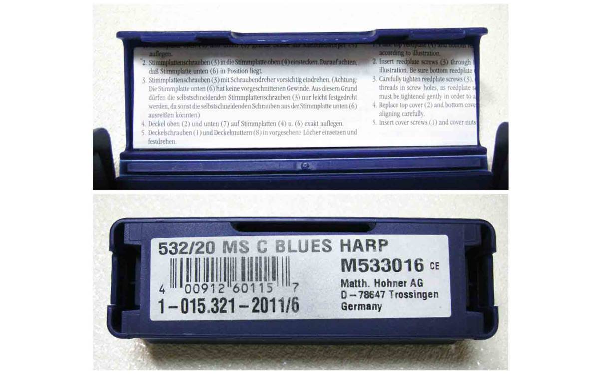 非売品◇未使用□Levi's HONNER BLUES HARP【M533016】ブルース ハープ 