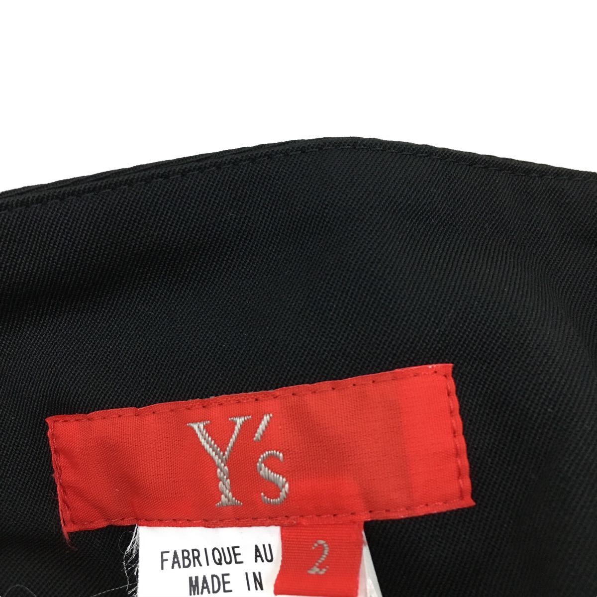 C233 Y's ワイズ YOHJI YAMAMOTO ヨウジヤマモト アシンメトリー