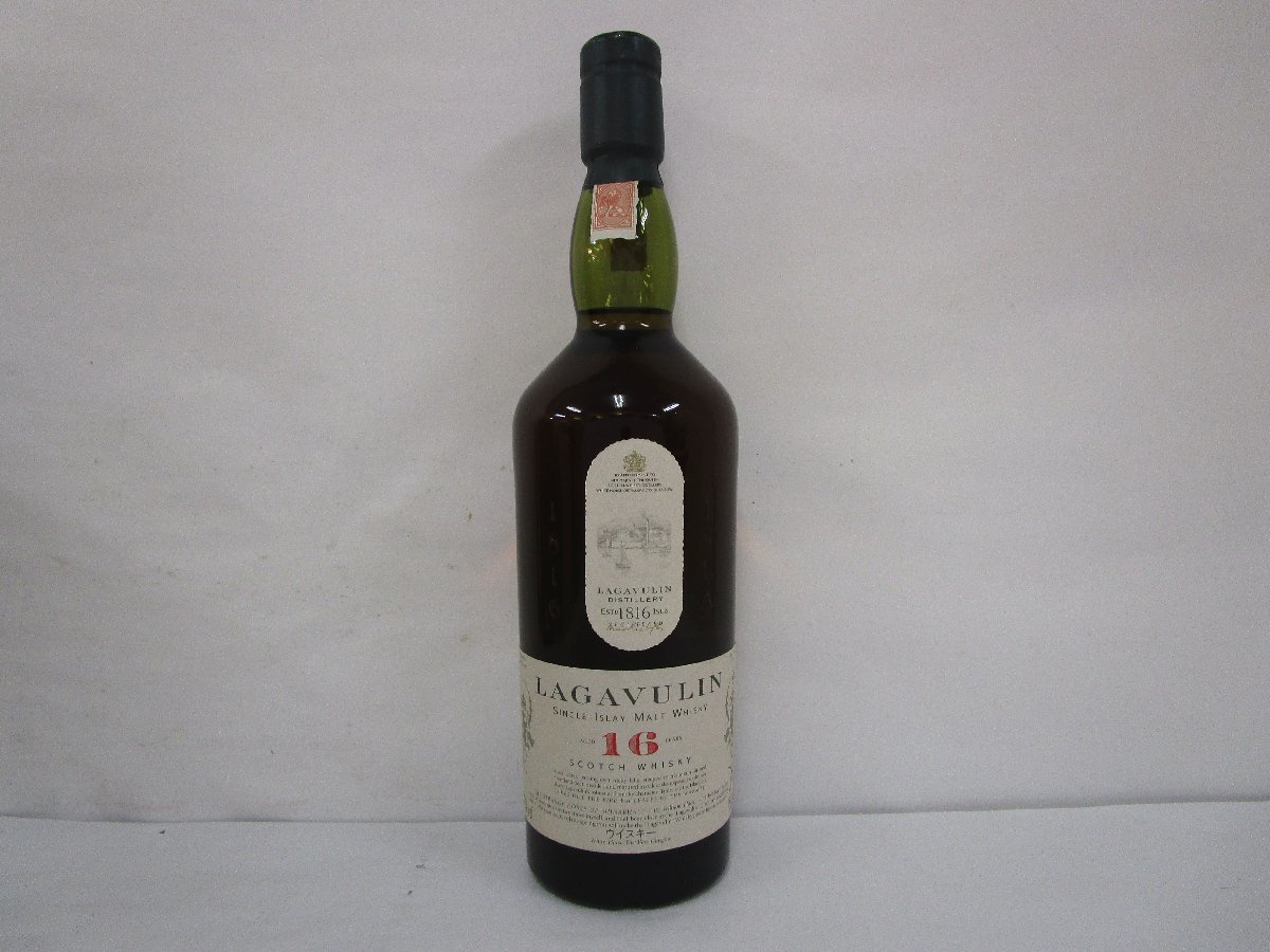 古酒 未開栓 LAGAVULIN ラガヴーリン 16年 ホワイトホース表記 旧