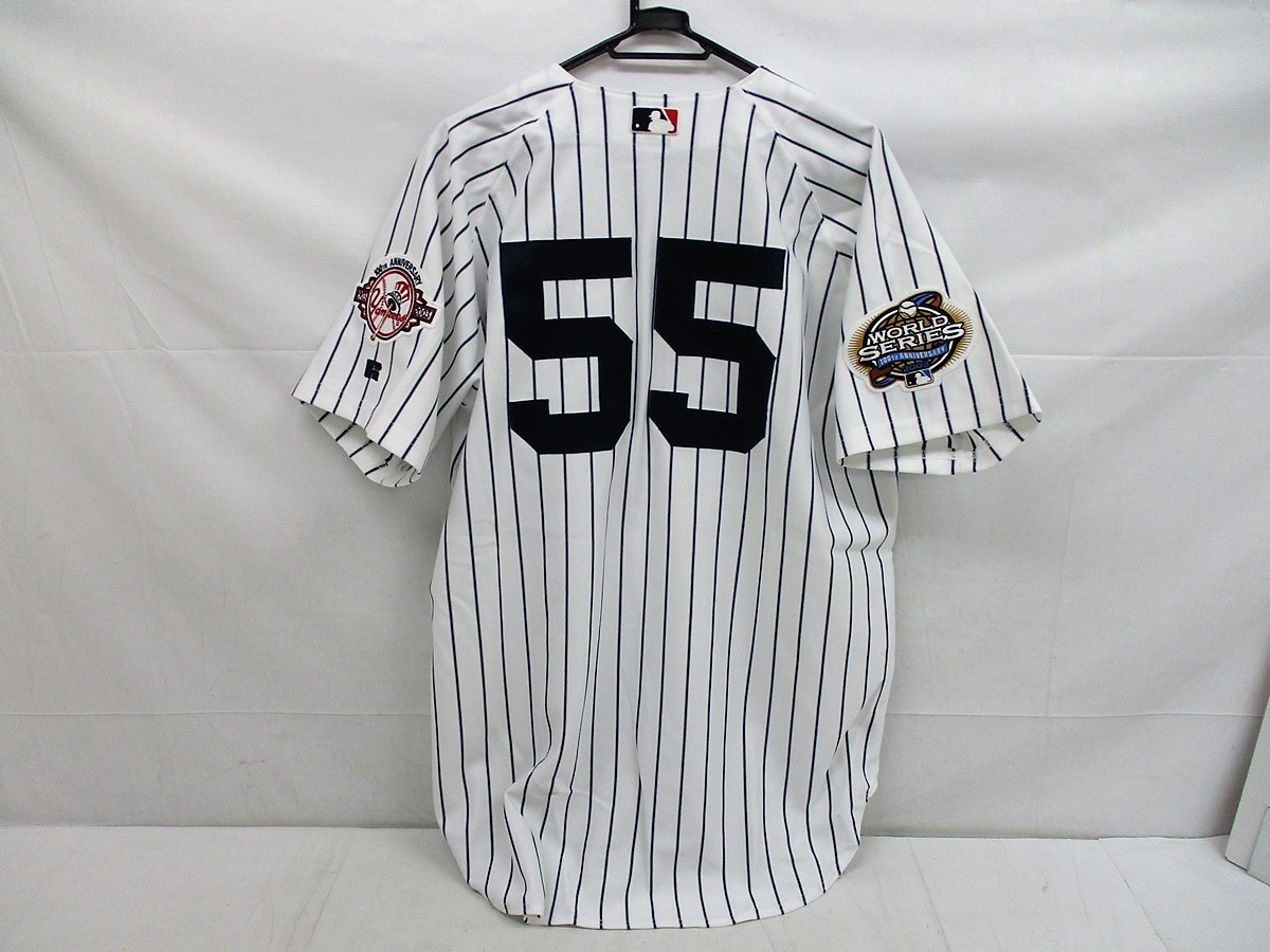 松井秀喜 2009 ヤンキース #55 オーセンティックユニ 未着用タグ付き
