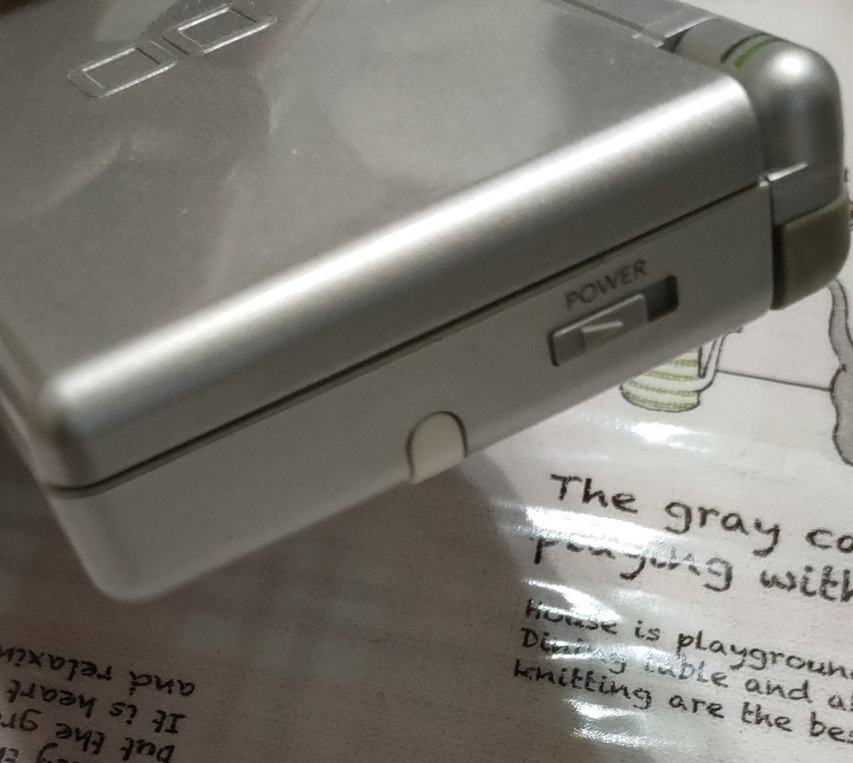 Nintendo DS Lite  ニンテンドーDSライト グロスシルバー 本体＆充電器＆タッチペン