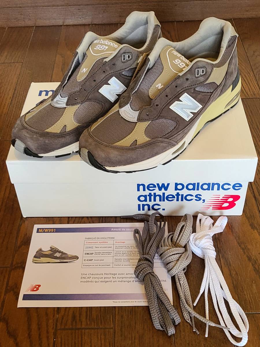送料無料 New Balance 28.5cm ニューバランス M991UKF 40周年記念