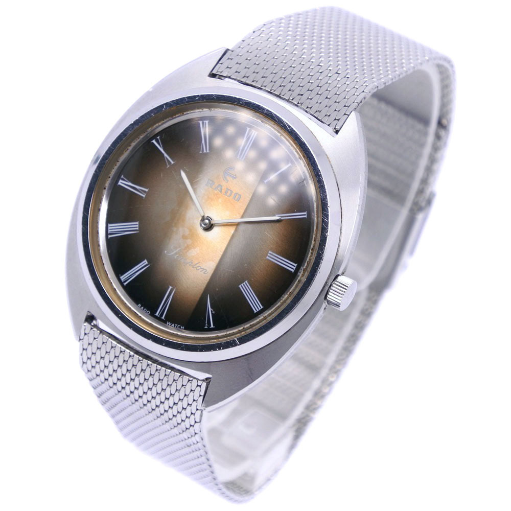 RADO ラドー 17jewels cal.412 腕時計 SS 手巻き アナログ表示 メンズ グラデーション文字盤【52280466】中古_画像2