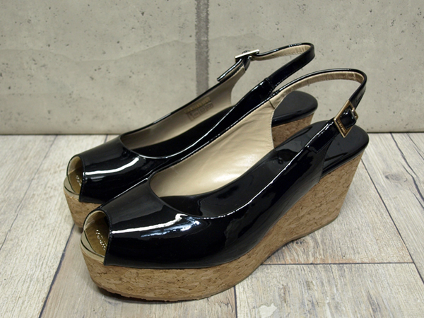 限定品好評 JIMMY CHOO - JIMMY CHOO◇ジミーチュウ・ウエッジソール