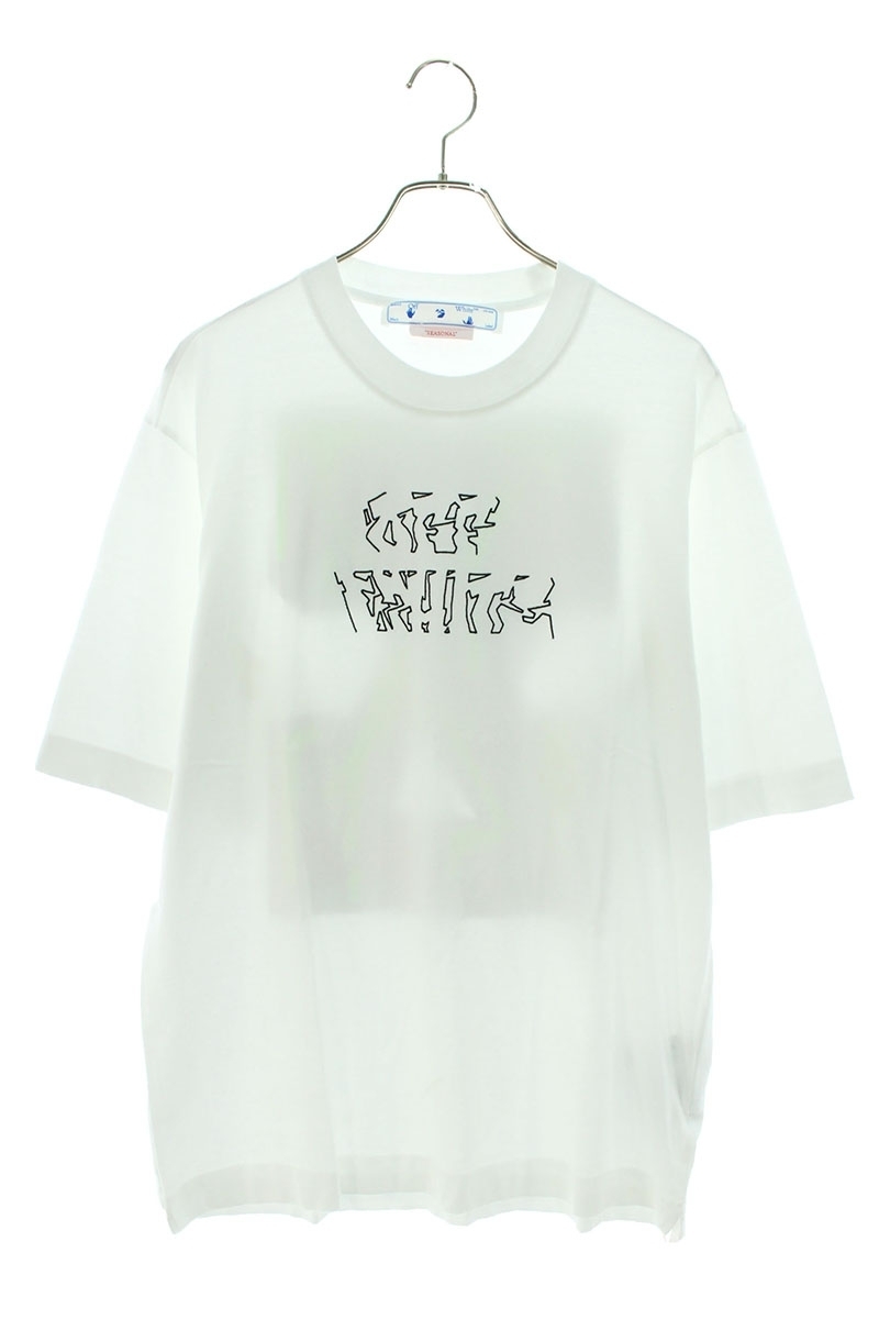 当店限定販売】 OFF WHITE 22SS Tシャツ Mサイズ - Tシャツ/カットソー 