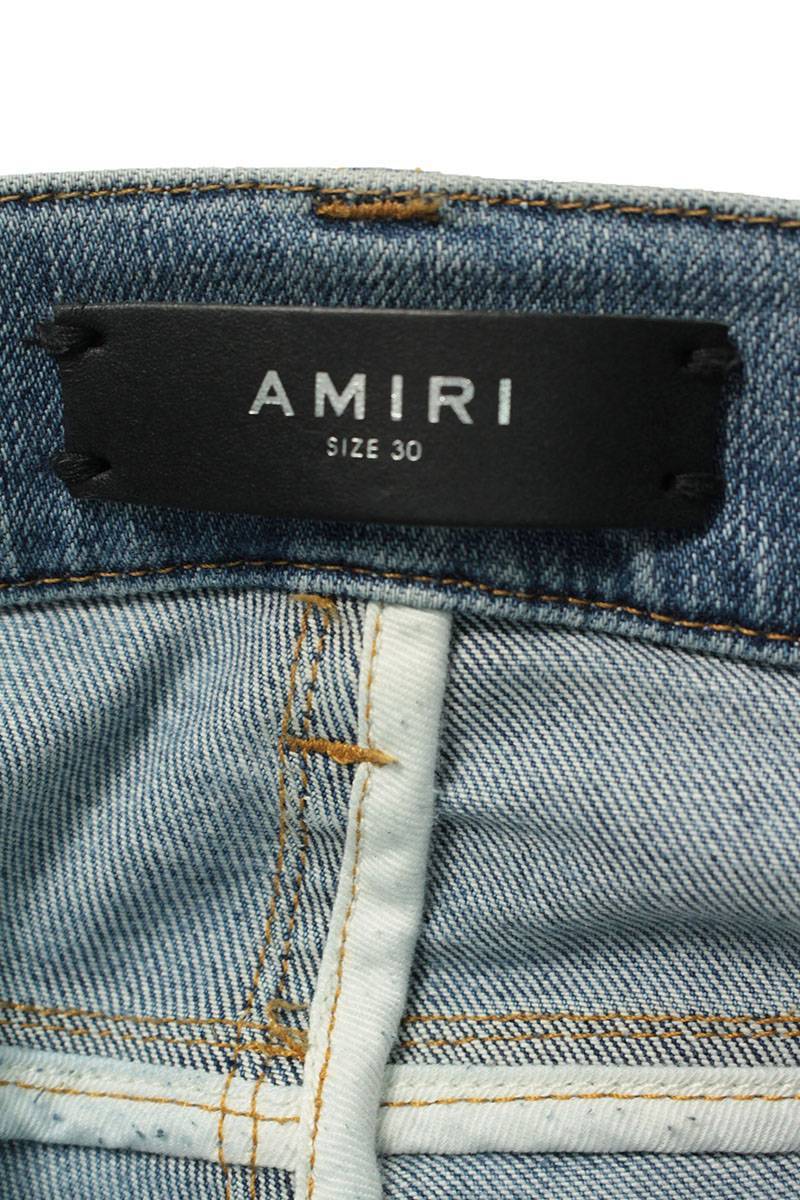 ニムパンツ アミリ 25インチの通販 by RINKAN|ラクマ ペイント加工